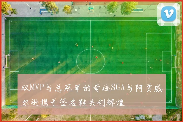 双MVP与总冠军的奇迹SGA与阿贾威尔逊携手签名鞋共创辉煌